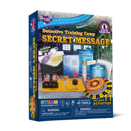 Play N Learn Big Bang Science Secret Message Spy Kit | STEM Chemistry for Kids