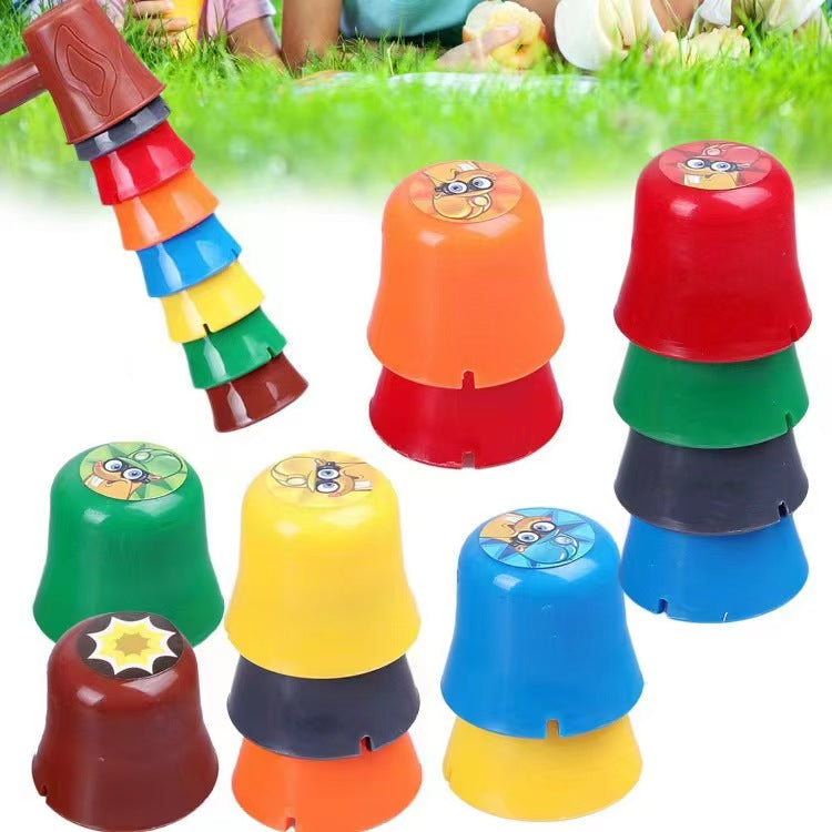 Board Game 707 Stack A Mole Family Fun