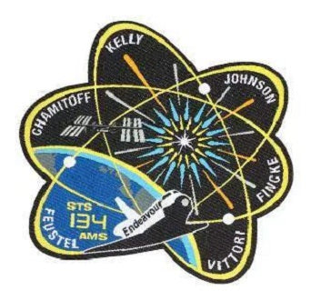 Play N Learn Embroidered Space Badge Iron-On Patches | NASA-Themed Decorative Set