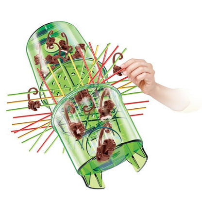 Play N Learn 707 Jumping Monkey Board Game | Family Fun Launching Game