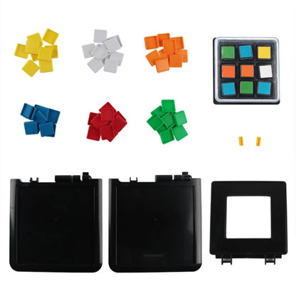 Play N Learn 707 Rubik's Race Board Game | Fast-Paced Pattern Matching Game for 2 Players