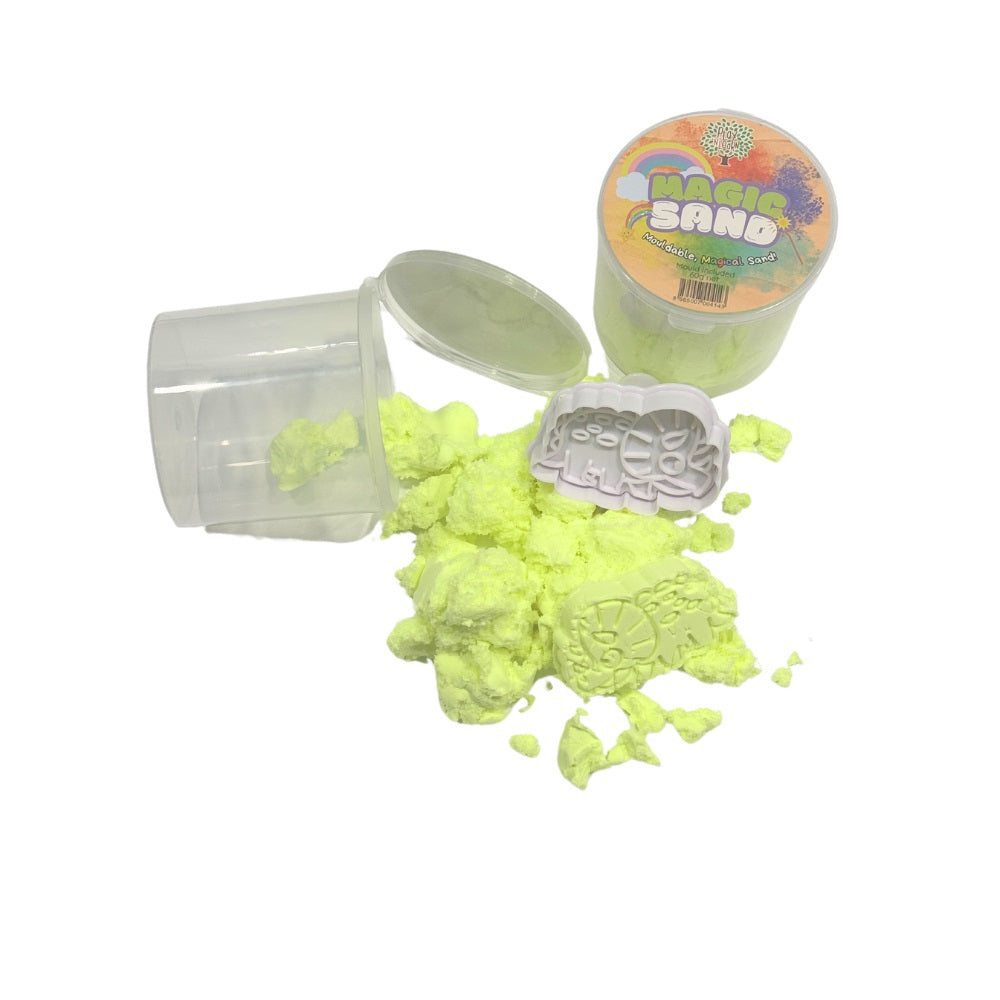 Special Magic Sand 60 grams with Mould for Young Children to Have Fun and Play Creatively