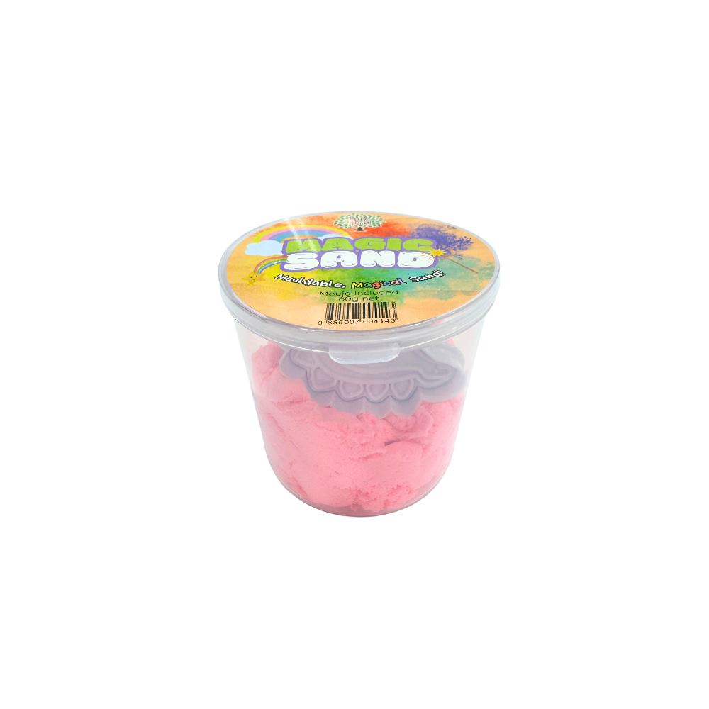 Special Magic Sand 60 grams with Mould for Young Children to Have Fun and Play Creatively