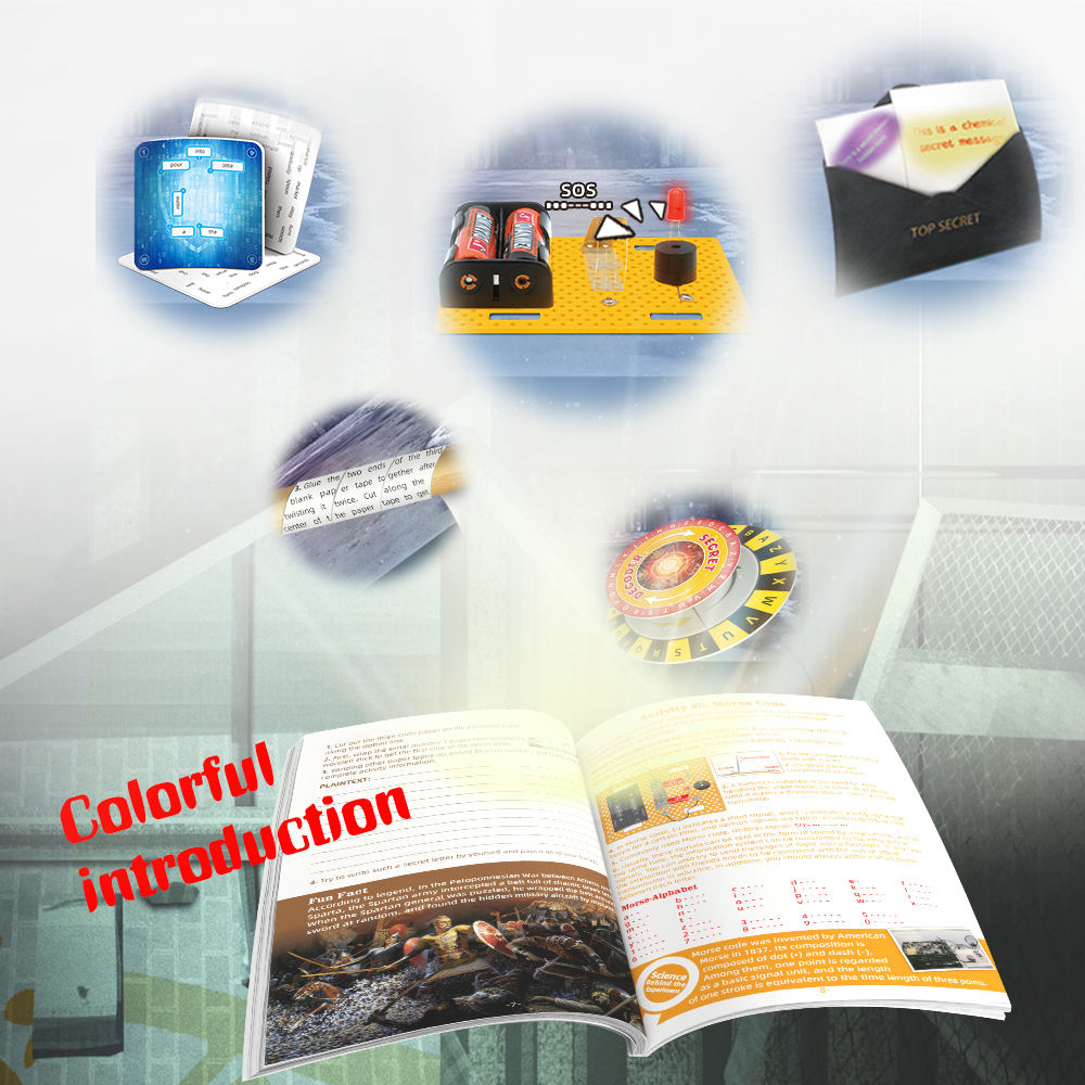 STEM Big Bang Science Secret Message Spy Kit for Kids