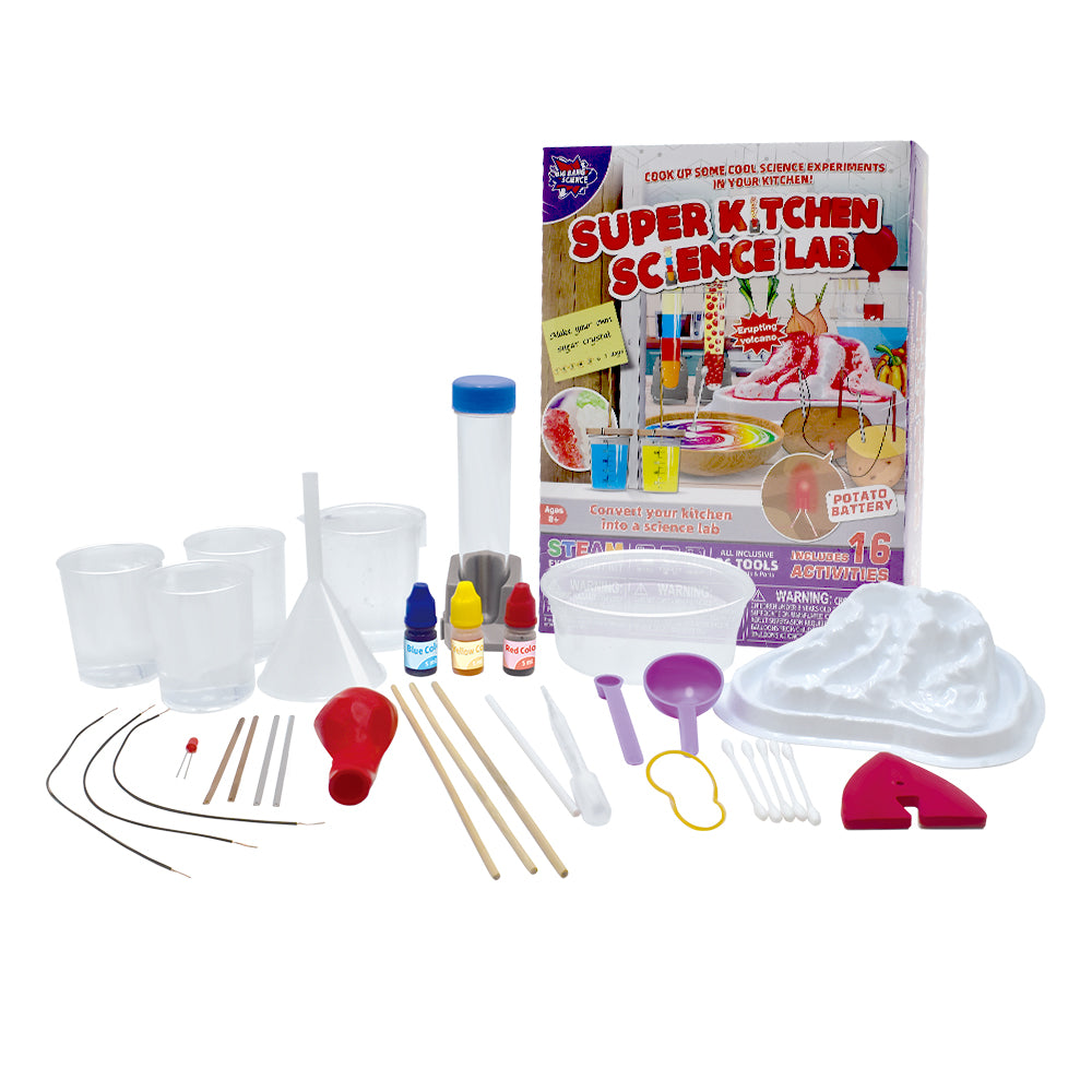 STEM Big Bang Science in the Kitchen Experiments for Kids Learning Resource Teaching Aid