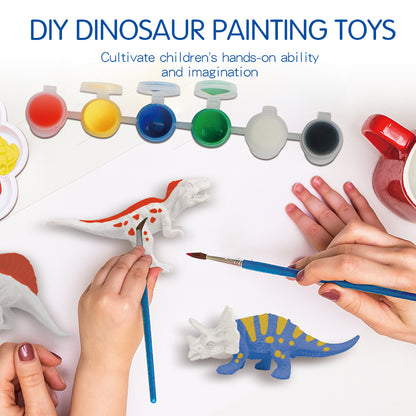 Play N Learn Dinosaur Garden DIY Kit for Kids | STEAM Craft & Growing Activity