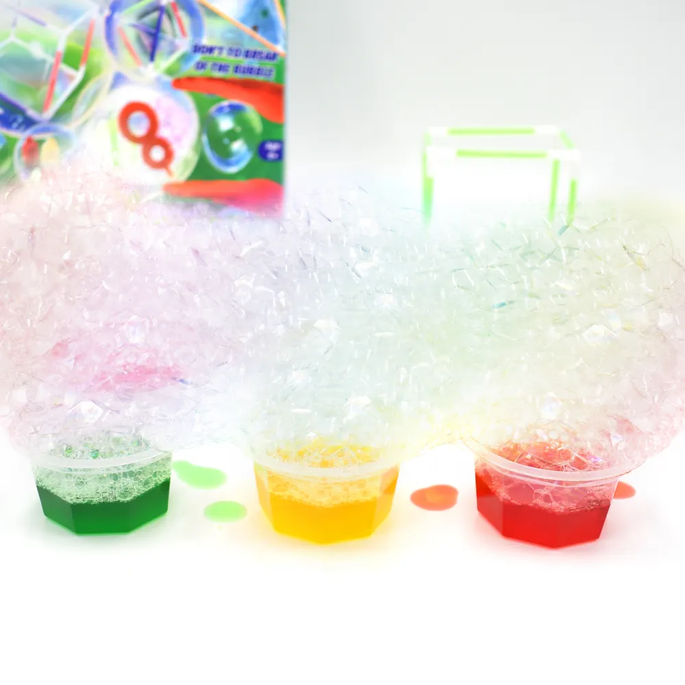 STEAM Big Bang Science Science Activity with Bouncing Bubble Making