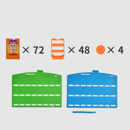 Play N Learn 707 Who Is It Board Game | Family Fun Guessing & Deduction Game