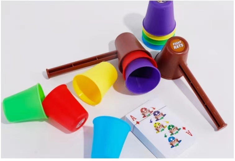 Board Game 707 Stack A Mole Family Fun