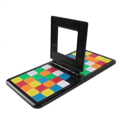 Play N Learn 707 Rubik's Race Board Game | Fast-Paced Pattern Matching Game for 2 Players
