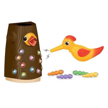 Play N Learn Doctor Woodpecker Catching Bugs Game | Fine Motor & Colour Recognition