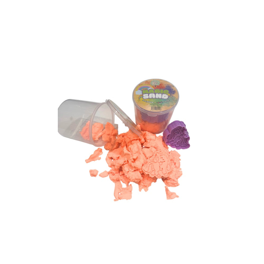 Special Magic Sand 60 grams with Mould for Young Children to Have Fun and Play Creatively