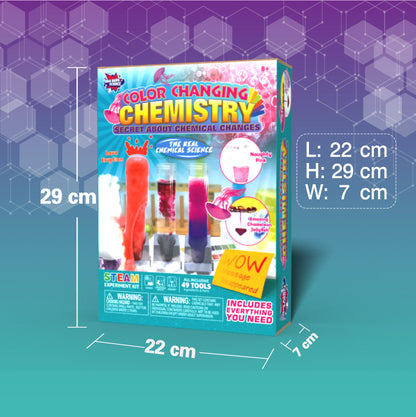 Play N Learn Big Bang Science Colour Changing Chemistry Kit | 8 STEM Experiments