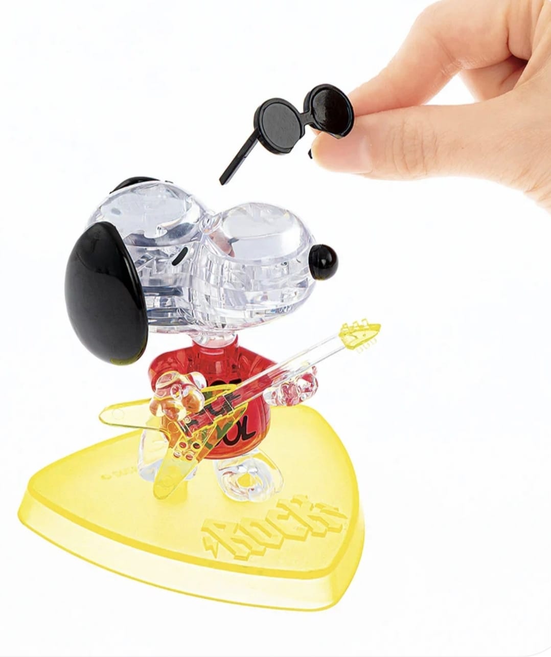 Jigsaw 3D Crystal Puzzle Snoopy Joe Cool Gift