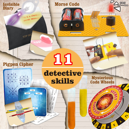 Play N Learn Big Bang Science Secret Message Spy Kit | STEM Chemistry for Kids