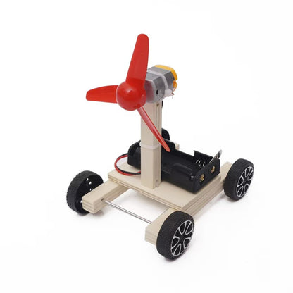Play N Learn Self-Assembly Wind Powered Car | STEM Renewable Energy Kit
