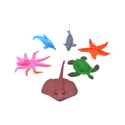 Play N Learn Huge Grow Sealife Toy | Water-Expanding Ocean Animal (Random Design)