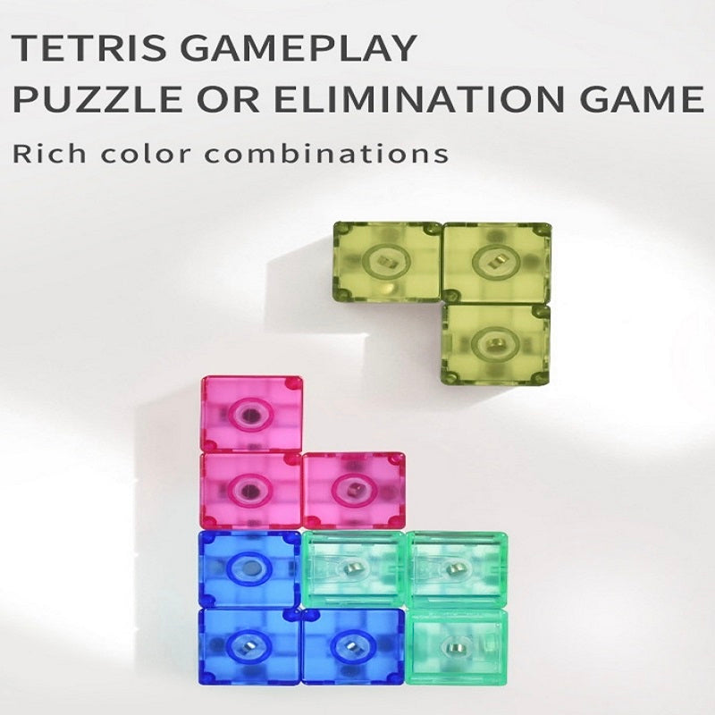 Play N Learn Magnetic 3D Tangram Cube