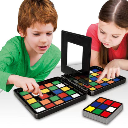 Play N Learn 707 Rubik's Race Board Game | Fast-Paced Pattern Matching Game for 2 Players