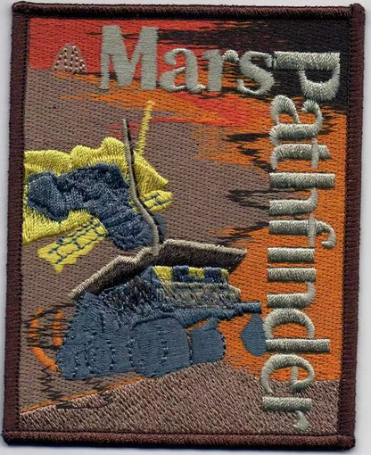 Play N Learn Embroidered Space Badge Iron-On Patches | NASA-Themed Decorative Set