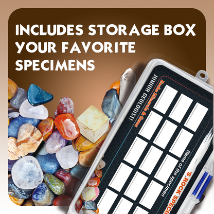 Play N Learn Big Bang Science Discover Minerals, Rocks & Gems Kit | STEM Geology