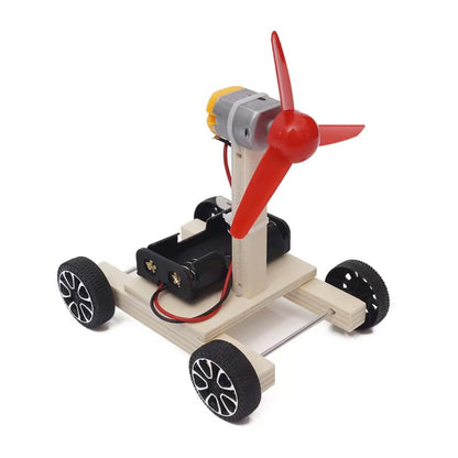 Play N Learn Self-Assembly Wind Powered Car | STEM Renewable Energy Kit