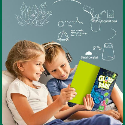 Play N Learn Make Your Own Glow in the Dark Experiments Kit | STEAM Science Set