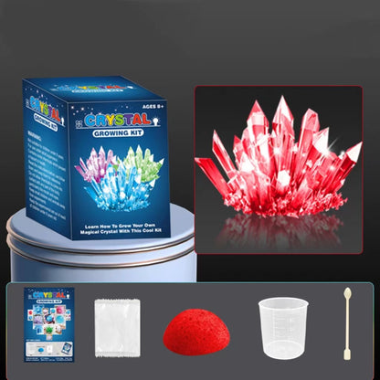 Play N Learn Crystal Growing Kit for Kids | STEM Chemistry Science Activity
