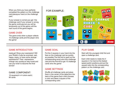 Play N Learn Emoji Face Changing Block Cube Game | Emotional Intelligence & Matching Skills