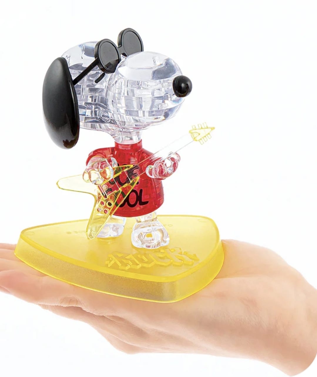 Jigsaw 3D Crystal Puzzle Snoopy Joe Cool Gift