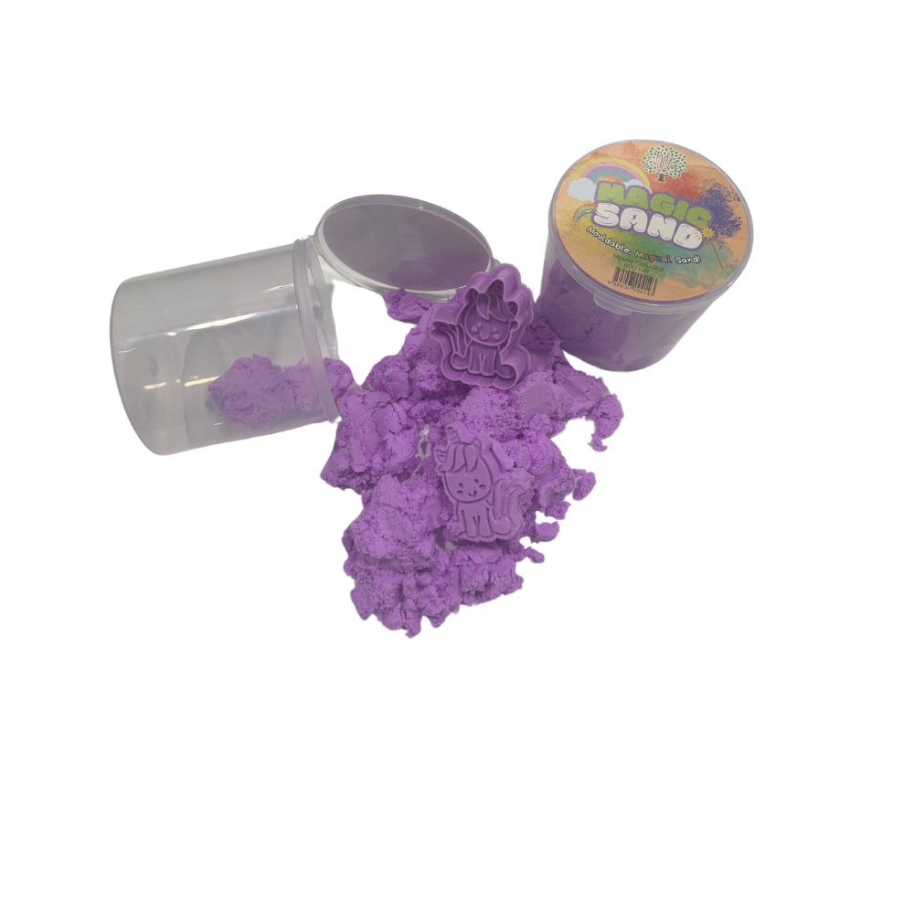 Special Magic Sand 60 grams with Mould for Young Children to Have Fun and Play Creatively