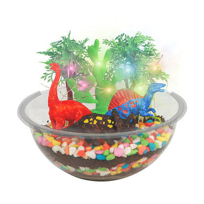 Play N Learn Dinosaur Garden DIY Kit for Kids | STEAM Craft & Growing Activity