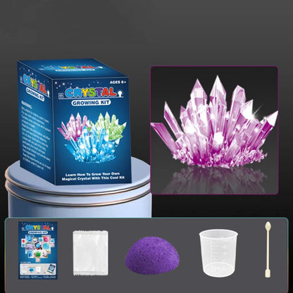 Play N Learn Crystal Growing Kit for Kids | STEM Chemistry Science Activity
