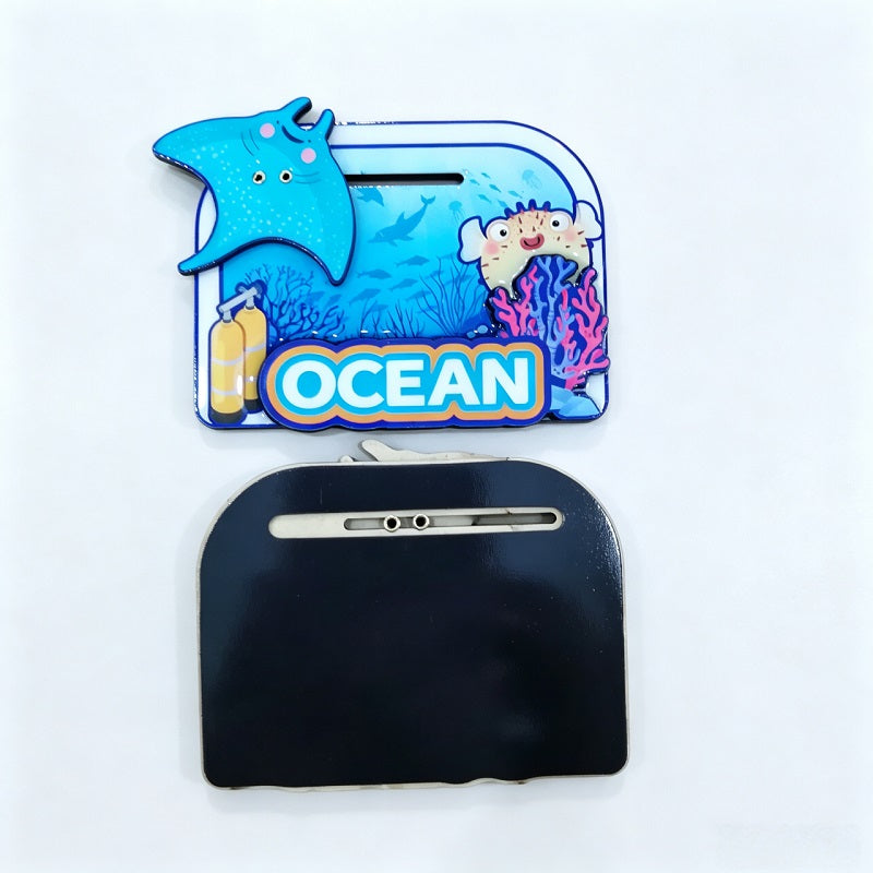 Funny Fridge Magnets Moveable Sea Animals