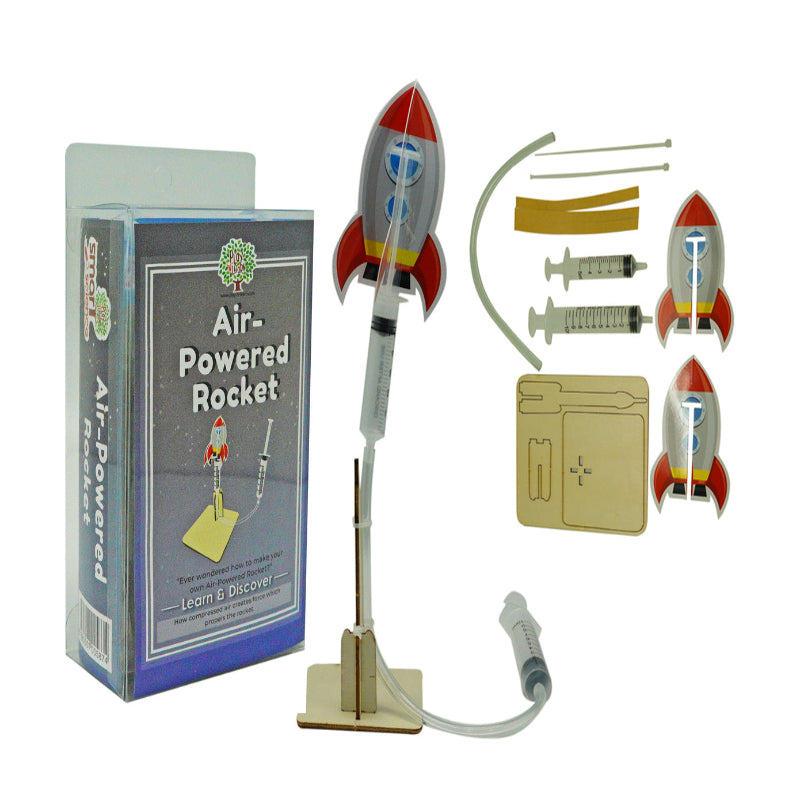 STEM Physics Launcher Air Powered Rocket Science Kit