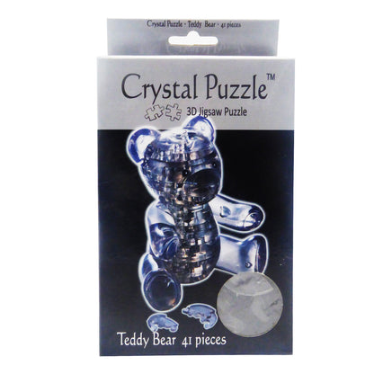 Play N Learn 3D Crystal Black Bear | Jigsaw Puzzle Building & Spatial Skills
