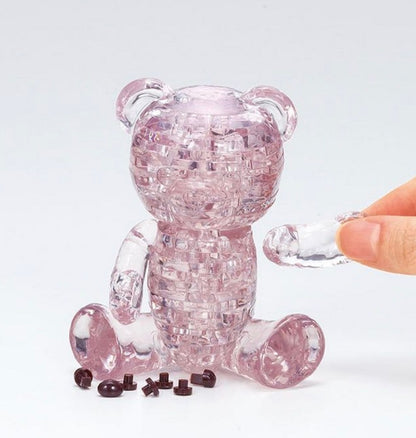 Play N Learn 3D Crystal Jewel Bear Lily | Jigsaw Puzzle Building & Spatial Skills