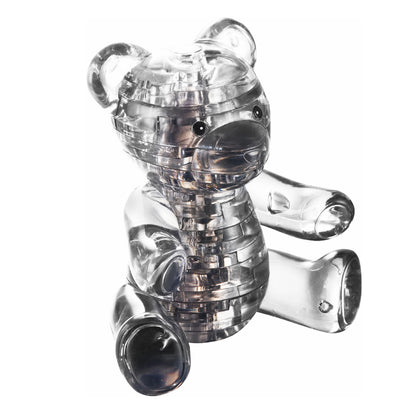 Play N Learn 3D Crystal Black Bear | Jigsaw Puzzle Building & Spatial Skills