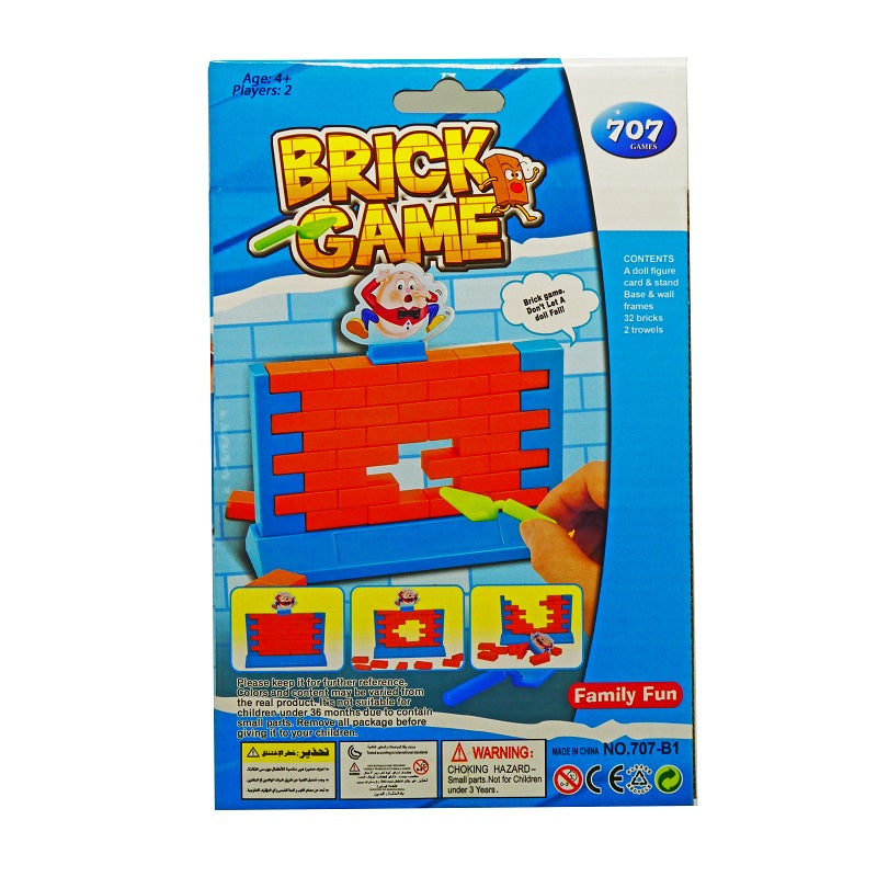 Board Game Play N Learn 707 Brick Educational Party Game