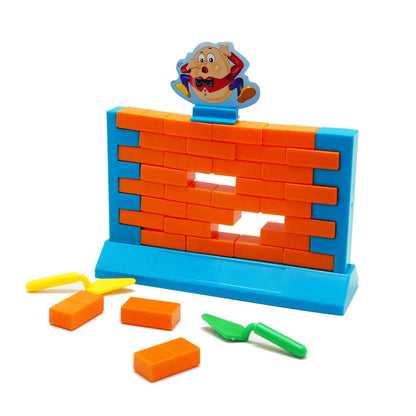Play N Learn 707 Brick Party Game | Humpty Dumpty Wall Balancing Game