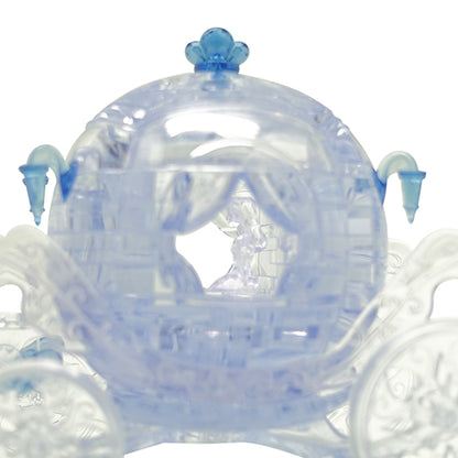 Play N Learn 3D Crystal Royal Carriage Blue | Jigsaw Puzzle Building & Spatial Skills