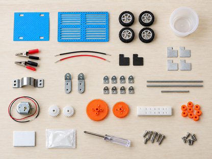 Play N Learn Flow Cell Car Kit | Salt Water Powered STEM Science Kit