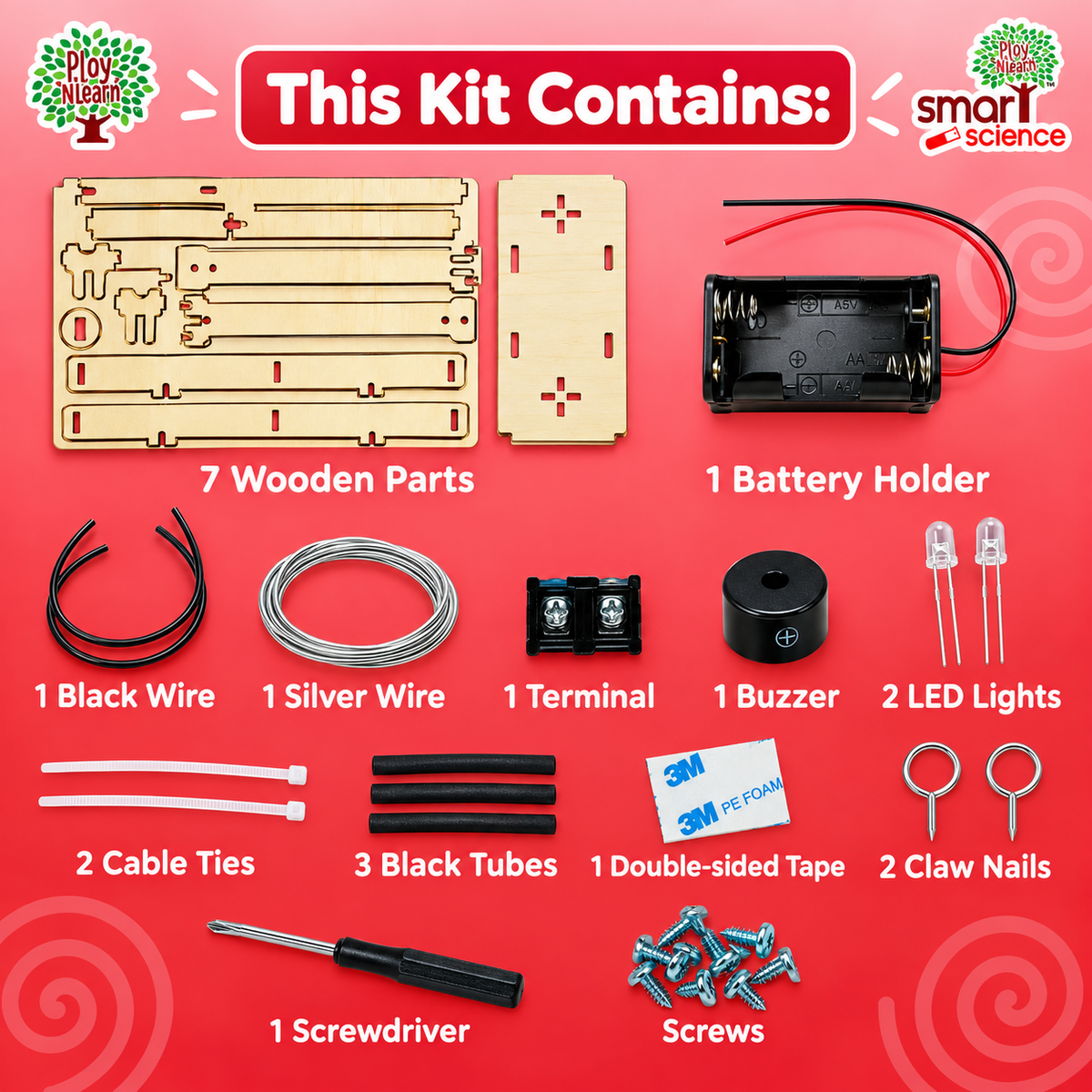 Play N Learn Buzz Wire Game | Electric Circuits STEM Science Kit
