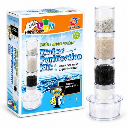 Play N Learn Water Purification Kit | Filtration STEM Science Experiment for Kids
