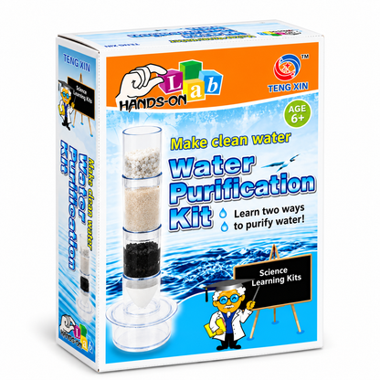 Play N Learn Water Purification Kit | Filtration STEM Science Experiment for Kids