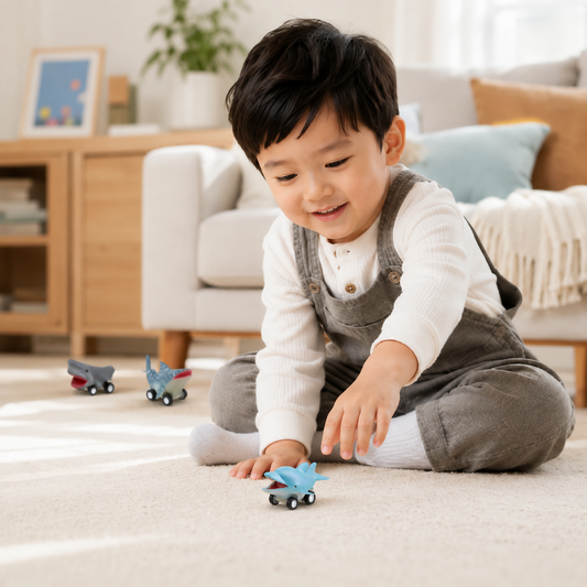 Play N Learn Pull Back Shark Cars | Sea Creature Toy for Kids