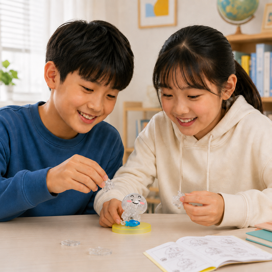 Play N Learn 3D Crystal Puzzle Quby Moyu | STEM Jigsaw Brain Teaser
