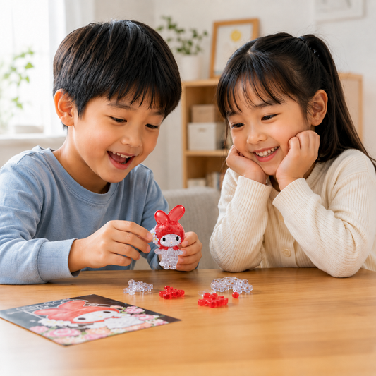 Play N Learn Sanrio My Melody Flower 3D Crystal Puzzle | Character Collectible & Spatial Learning