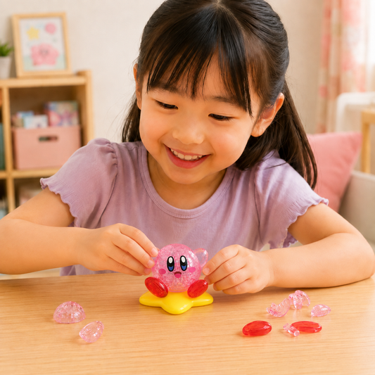 Play N Learn Kirby 3D Crystal Puzzle | Jigsaw Educational Toy