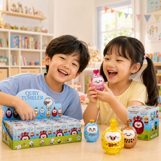 Play N Learn 3D Crystal Puzzle Quby Tumbler Blind Box | Surprise Collectible